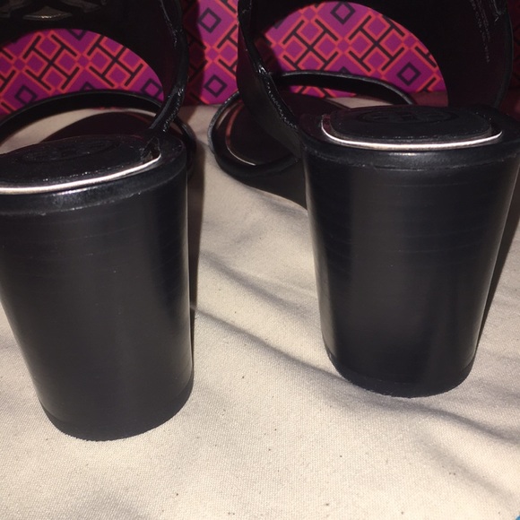 Tory Burch Metal Miller 65MM Wedge Sandal Heel 7.5 - Picture 6 of 12